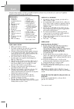 Предварительный просмотр 45 страницы Zanussi ZAN3712 Operating Instructions Manual