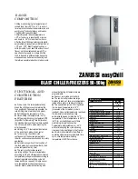 Zanussi ZANUSSI easyChill 110048 Product Manual preview