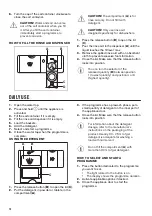 Preview for 14 page of Zanussi ZANZDLN6531 User Manual