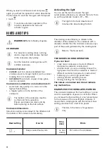 Preview for 12 page of Zanussi ZANZIFN844K User Manual