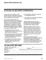 Preview for 12 page of Zanussi ZB3201 Instructions For The Use And Care