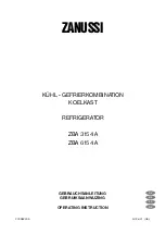 Zanussi ZBA 3154 A Operating	 Instruction preview