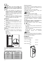 Предварительный просмотр 46 страницы Zanussi ZBA 3154 A Operating	 Instruction