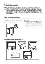 Предварительный просмотр 8 страницы Zanussi ZBA 3154 Instruction Booklet