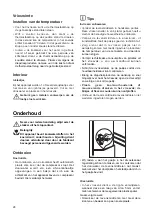 Предварительный просмотр 28 страницы Zanussi ZBA 3154 Instruction Booklet