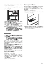 Предварительный просмотр 29 страницы Zanussi ZBA 3154 Instruction Booklet