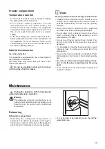 Предварительный просмотр 39 страницы Zanussi ZBA 3154 Instruction Booklet