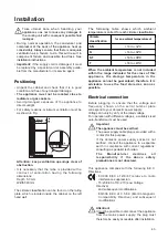 Предварительный просмотр 43 страницы Zanussi ZBA 3154 Instruction Booklet