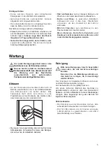 Предварительный просмотр 5 страницы Zanussi ZBA 3160 Instruction Booklet