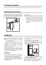 Предварительный просмотр 7 страницы Zanussi ZBA 3160 Instruction Booklet