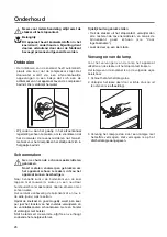 Предварительный просмотр 26 страницы Zanussi ZBA 3160 Instruction Booklet