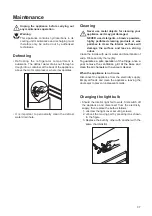 Предварительный просмотр 37 страницы Zanussi ZBA 3160 Instruction Booklet