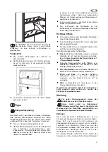 Предварительный просмотр 5 страницы Zanussi ZBA 6154A Operating	 Instruction