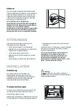 Preview for 8 page of Zanussi ZBA 6190 Instruction Booklet