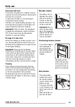 Предварительный просмотр 15 страницы Zanussi ZBA14421SA User Manual