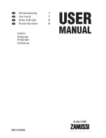 Zanussi ZBA14440SA User Manual предпросмотр