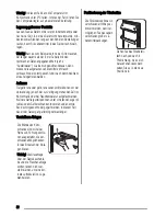 Preview for 32 page of Zanussi ZBA14440SA User Manual