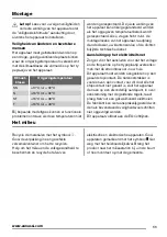 Preview for 11 page of Zanussi ZBA14441SC User Manual