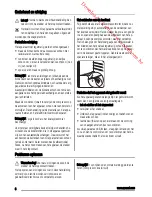 Предварительный просмотр 6 страницы Zanussi ZBA15020SV User Manual