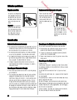 Предварительный просмотр 20 страницы Zanussi ZBA15020SV User Manual