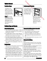 Предварительный просмотр 28 страницы Zanussi ZBA15020SV User Manual