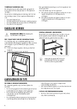 Предварительный просмотр 6 страницы Zanussi ZBA15021SA User Manual