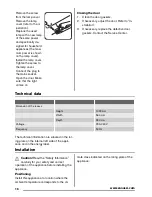 Preview for 16 page of Zanussi ZBA19020 User Manual