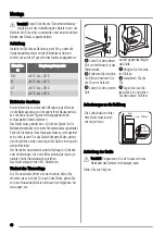 Предварительный просмотр 40 страницы Zanussi ZBA19020SA User Manual