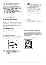 Предварительный просмотр 5 страницы Zanussi ZBA22021SV User Manual