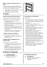 Предварительный просмотр 25 страницы Zanussi ZBA22021SV User Manual