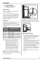 Предварительный просмотр 29 страницы Zanussi ZBA22021SV User Manual