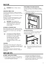 Предварительный просмотр 5 страницы Zanussi ZBA22421SV User Manual