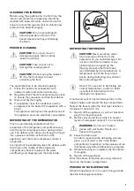 Предварительный просмотр 7 страницы Zanussi ZBA22421SV User Manual