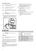 Предварительный просмотр 10 страницы Zanussi ZBA22421SV User Manual