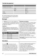 Предварительный просмотр 16 страницы Zanussi ZBA23020SA User Manual