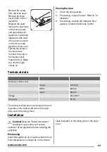 Предварительный просмотр 23 страницы Zanussi ZBA23020SA User Manual