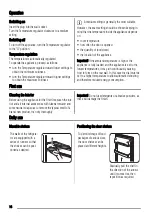 Preview for 14 page of Zanussi ZBA23040 User Manual