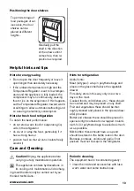 Preview for 13 page of Zanussi ZBA23040SA User Manual