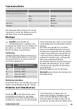 Preview for 35 page of Zanussi ZBA23040SA User Manual