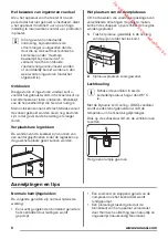 Preview for 6 page of Zanussi ZBA30455SA User Manual