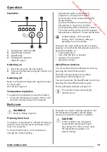 Preview for 19 page of Zanussi ZBA30455SA User Manual