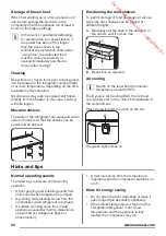 Preview for 20 page of Zanussi ZBA30455SA User Manual