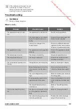 Preview for 23 page of Zanussi ZBA30455SA User Manual