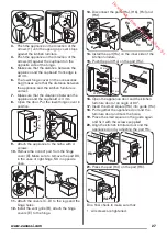 Preview for 27 page of Zanussi ZBA30455SA User Manual