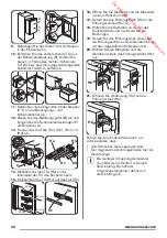 Preview for 42 page of Zanussi ZBA30455SA User Manual