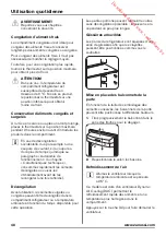 Preview for 48 page of Zanussi ZBA30455SA User Manual