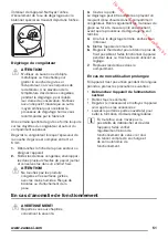 Preview for 51 page of Zanussi ZBA30455SA User Manual