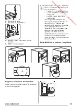 Preview for 55 page of Zanussi ZBA30455SA User Manual