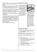 Preview for 20 page of Zanussi ZBA3224A User Manual