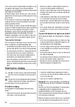 Preview for 32 page of Zanussi ZBA3224A User Manual